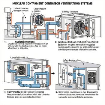 Nuclear containment ventilation systems