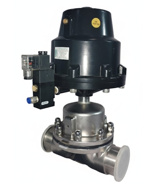 Pneumatic Diaphragm Seated Stainless Steel Valve 