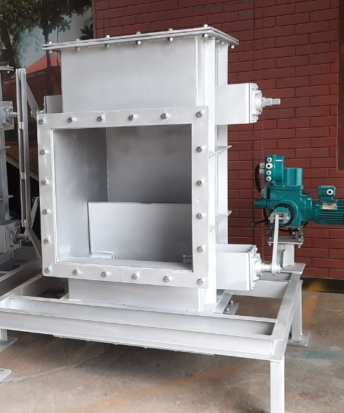 Electric Operated Rectangular Diverter Damper