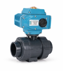 Electric Operated Plastic Ball Valve
