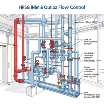 HRSG Inlet and Outlet Flow Control