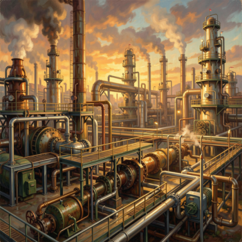 Thermal oil and heat transfer loops