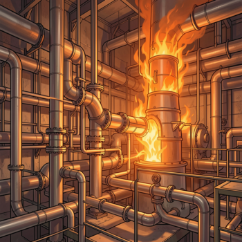 High-pressure water and gas service