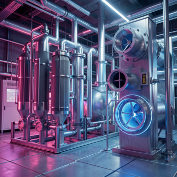 ESP and scrubber inlet/outlet systems